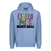 Colony Blue little miss mardi gras Premium Hoodie - MaliasSmallBusiness