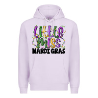 Lilac little miss mardi gras Premium Hoodie - MaliasSmallBusiness