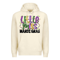 Little Miss Mardi Gras Premium Hoodie | Teevron