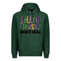 Sports Green little miss mardi gras Premium Hoodie - MaliasSmallBusiness