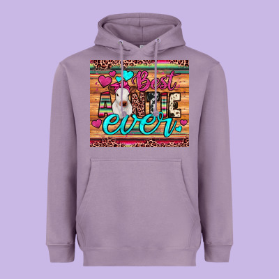 Best Auntie Ever Heavyweight Hoodie Designed By Jahusdesignshop