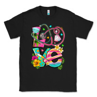 Black love summer nurse Classic Tee - texasbilliewilder