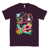 Plum love summer nurse Classic Tee - texasbilliewilder
