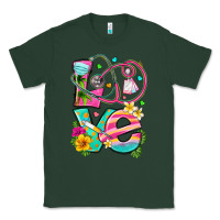 Sports Green love summer nurse Classic Tee - texasbilliewilder
