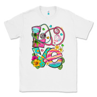 White love summer nurse Classic Tee - texasbilliewilder