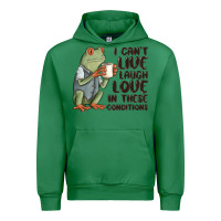 Emerald i cant live laugh love in these conditions Urban Hoodie - MaliasSmallBusiness