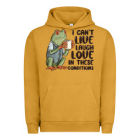 Pigment Peanut Butter i cant live laugh love in these conditions Urban Hoodie - MaliasSmallBusiness