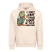 Sandshell i cant live laugh love in these conditions Urban Hoodie - MaliasSmallBusiness