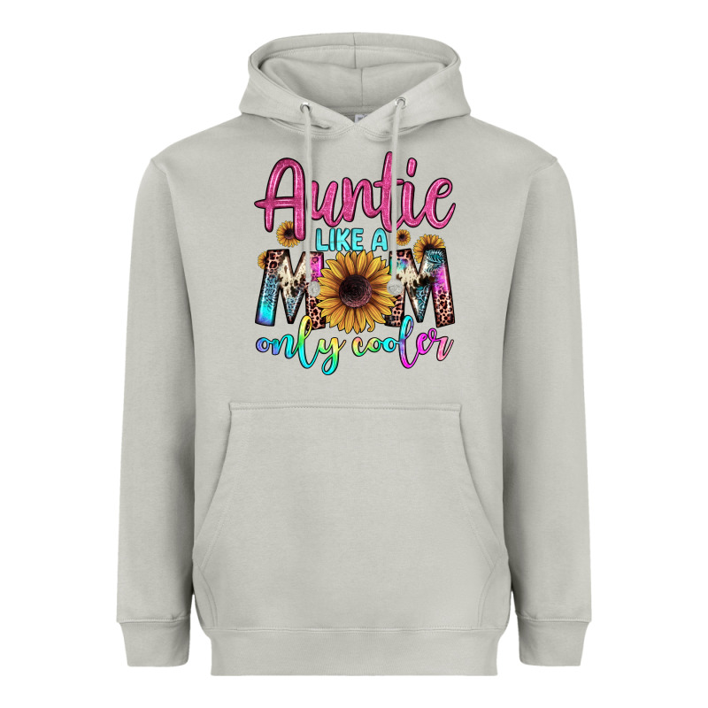 Auntie Like A Mom Heavyweight Hoodie by JahusDesignShop | Teevron