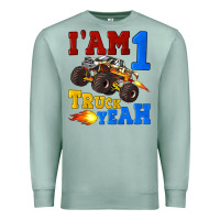 Seafoam i'am one truck yeah Premium Sweatshirt - Artiststas