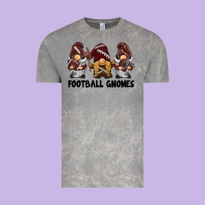 Football Gnomes Vintage Tee Designed By Barkaloodesign