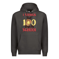 Smoke i struck out 100 days of school Premium Hoodie - MaliasSmallBusiness