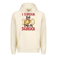 Tofu i struck out 100 days of school Premium Hoodie - MaliasSmallBusiness