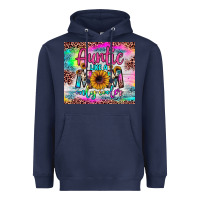 Navy auntie like a mom Heavyweight Hoodie - JahusDesignShop