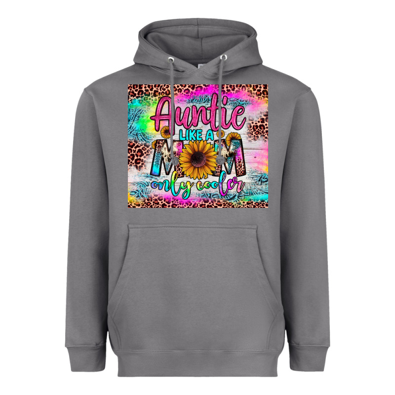Auntie Like A Mom Heavyweight Hoodie by JahusDesignShop | Teevron