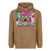 Toasted Coconut auntie like a mom Heavyweight Hoodie - JahusDesignShop