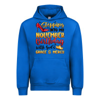 Cobalt stepping into my november birthday Urban Hoodie - MaliasSmallBusiness