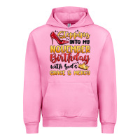 Fuchsia Pink stepping into my november birthday Urban Hoodie - MaliasSmallBusiness