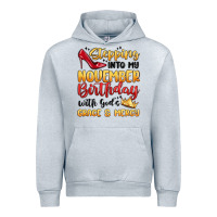 Heather Grey stepping into my november birthday Urban Hoodie - MaliasSmallBusiness