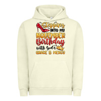 Pigment Pistachio stepping into my november birthday Urban Hoodie - MaliasSmallBusiness
