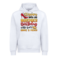 White stepping into my november birthday Urban Hoodie - MaliasSmallBusiness