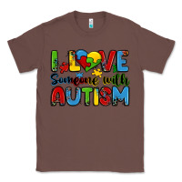 Chestnut i love someone with autism Classic Tee - Zillion Design Studio