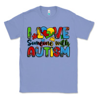 Colony Blue i love someone with autism Classic Tee - Zillion Design Studio