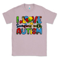 Lilac i love someone with autism Classic Tee - Zillion Design Studio