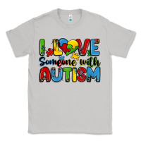 Moon Dust i love someone with autism Classic Tee - Zillion Design Studio