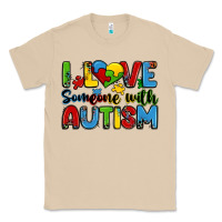 Mushroom i love someone with autism Classic Tee - Zillion Design Studio