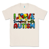 Natural i love someone with autism Classic Tee - Zillion Design Studio