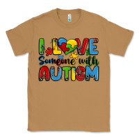Toasted Coconut i love someone with autism Classic Tee - Zillion Design Studio