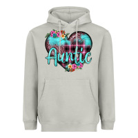 Moon Dust auntie leopard turquoise heart Heavyweight Hoodie - JahusDesignShop