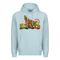 Blue Mist blessed afro woman hands Premium Hoodie - AdoDesignShop