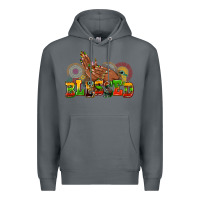 Rock blessed afro woman hands Premium Hoodie - AdoDesignShop