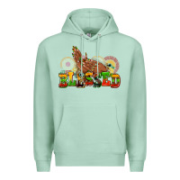 Seafoam blessed afro woman hands Premium Hoodie - AdoDesignShop