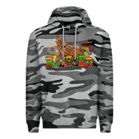 Slate Camo blessed afro woman hands Premium Hoodie - AdoDesignShop