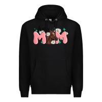 Black horse mom Premium Hoodie - MaliasSmallBusiness
