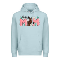 Blue Mist horse mom Premium Hoodie - MaliasSmallBusiness