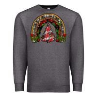 Charcoal Heather trees rainbow Premium Sweatshirt - JahusDesignShop