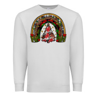 Dove Grey trees rainbow Premium Sweatshirt - JahusDesignShop