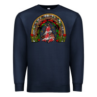 Navy trees rainbow Premium Sweatshirt - JahusDesignShop