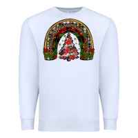 White trees rainbow Premium Sweatshirt - JahusDesignShop
