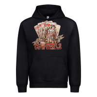 Black long live cowgirls cards Urban Hoodie - NancyCooperArtShop