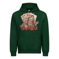 Forest Green long live cowgirls cards Urban Hoodie - NancyCooperArtShop