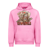 Fuchsia Pink long live cowgirls cards Urban Hoodie - NancyCooperArtShop