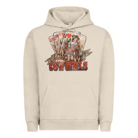 Pigment French Oak long live cowgirls cards Urban Hoodie - NancyCooperArtShop