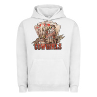 Pigment Lunar Rock long live cowgirls cards Urban Hoodie - NancyCooperArtShop