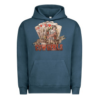Pigment Midnight Navy long live cowgirls cards Urban Hoodie - NancyCooperArtShop