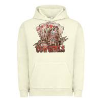 Pigment Pistachio long live cowgirls cards Urban Hoodie - NancyCooperArtShop